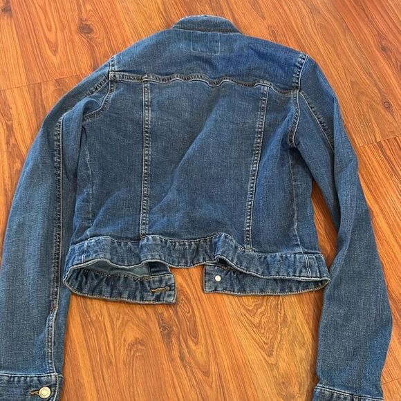 Zara denim stretch jacket size S - Picture 4 of 4